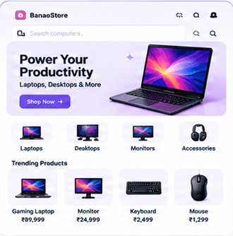 Computers store template