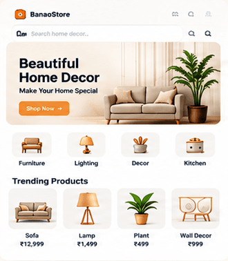 Home Decor store template